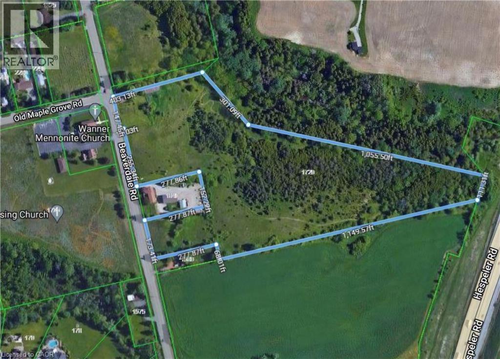 1720 BEAVERDALE Road Unit# (15 acres), Cambridge